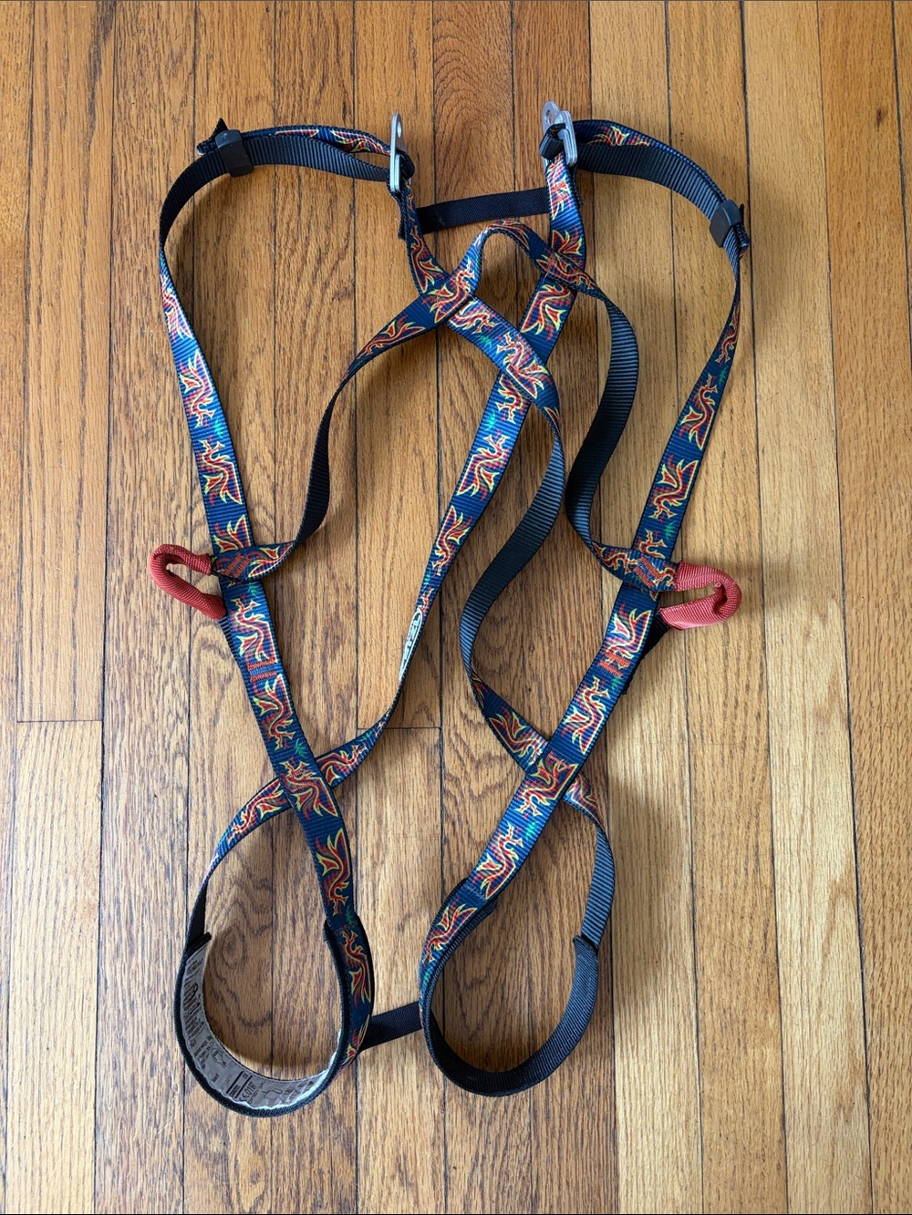 Petzl Ouistiti - dragon print - Full Body Harness - Child